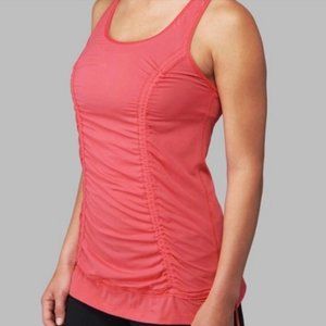 Lululemon I Just Wanna Run Racerback Tank Pink Sz 4 Womens Gym Workout Exercise